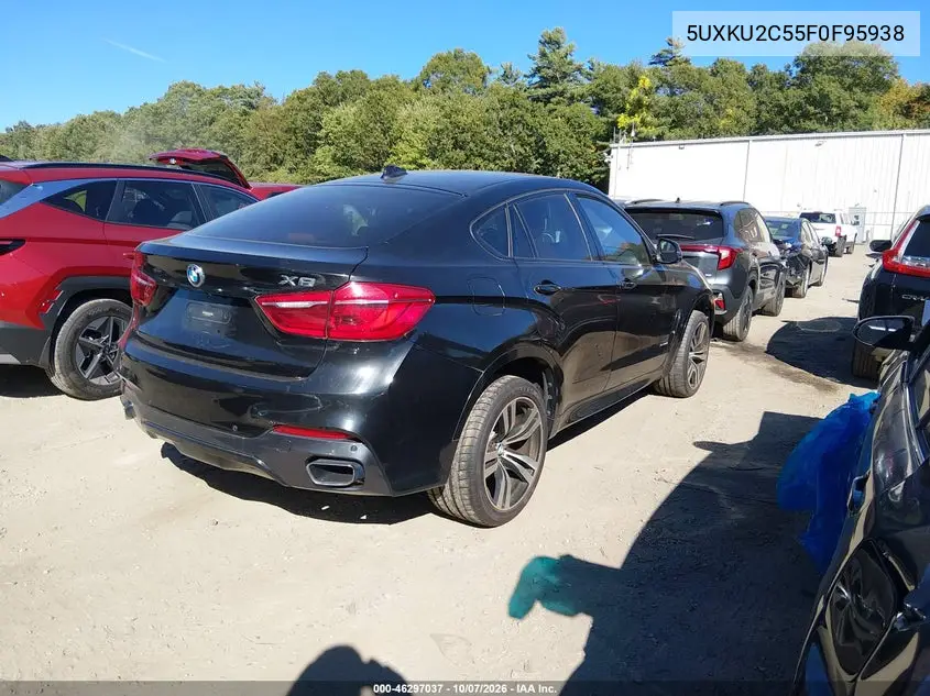 2015 BMW X6 VIN 5UXKU2C55F0F95938 — фото 4