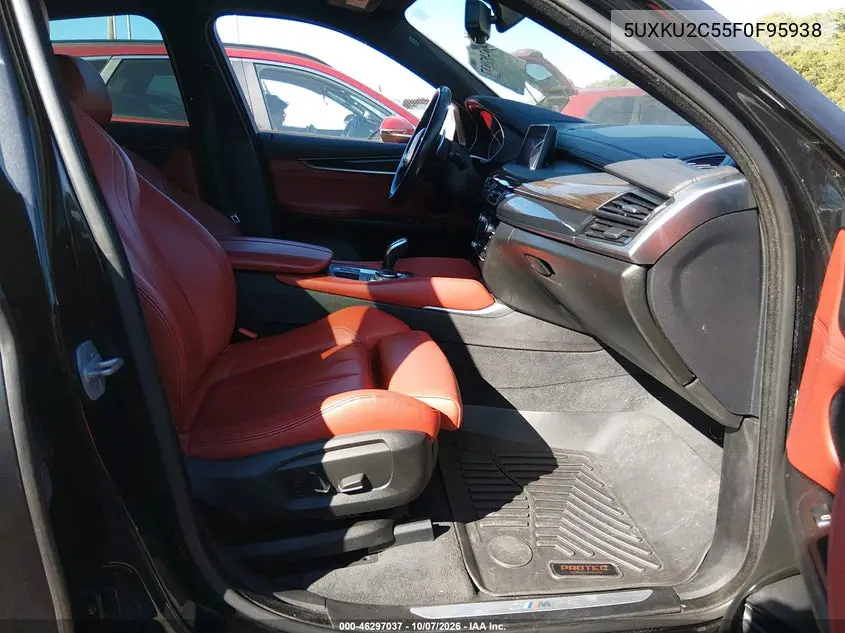 2015 BMW X6 VIN 5UXKU2C55F0F95938 — фото 5