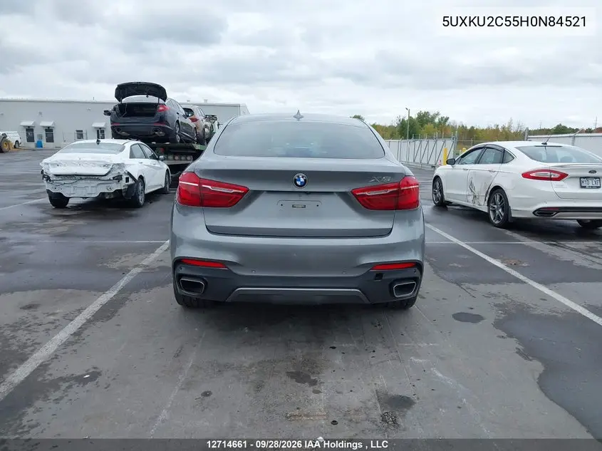 2017 BMW X6 VIN 5UXKU2C55H0N84521 — фото 17