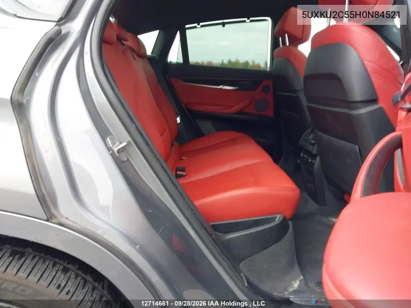 2017 BMW X6 VIN 5UXKU2C55H0N84521 — фото 8