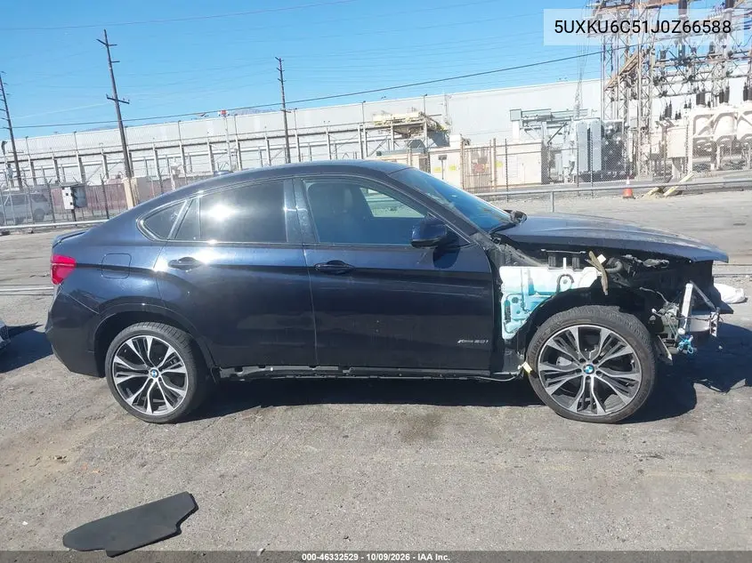 2018 BMW X6 VIN 5UXKU6C51J0Z66588 — фото 14