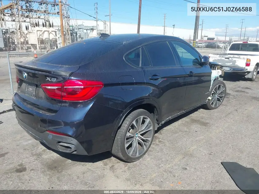 2018 BMW X6 VIN 5UXKU6C51J0Z66588 — фото 4