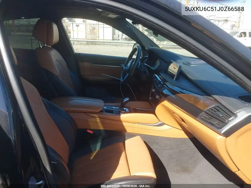 2018 BMW X6 VIN 5UXKU6C51J0Z66588 — фото 5