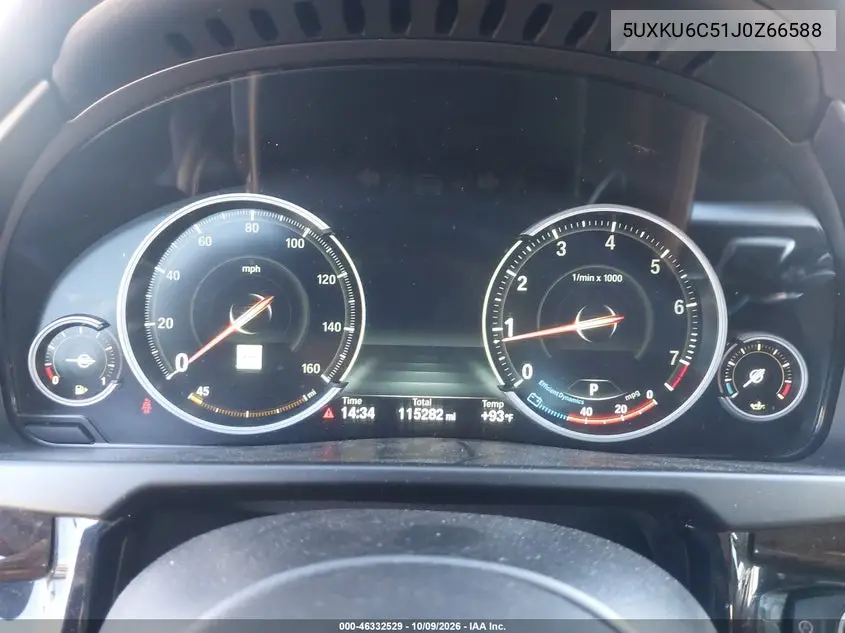 2018 BMW X6 VIN 5UXKU6C51J0Z66588 — фото 7