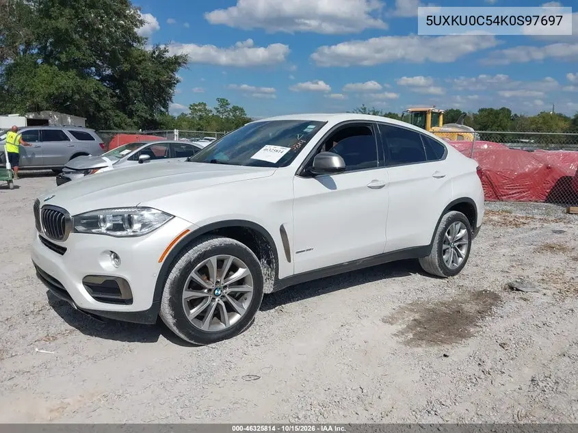 2019 BMW X6 VIN 5UXKU0C54K0S97697 — фото 2