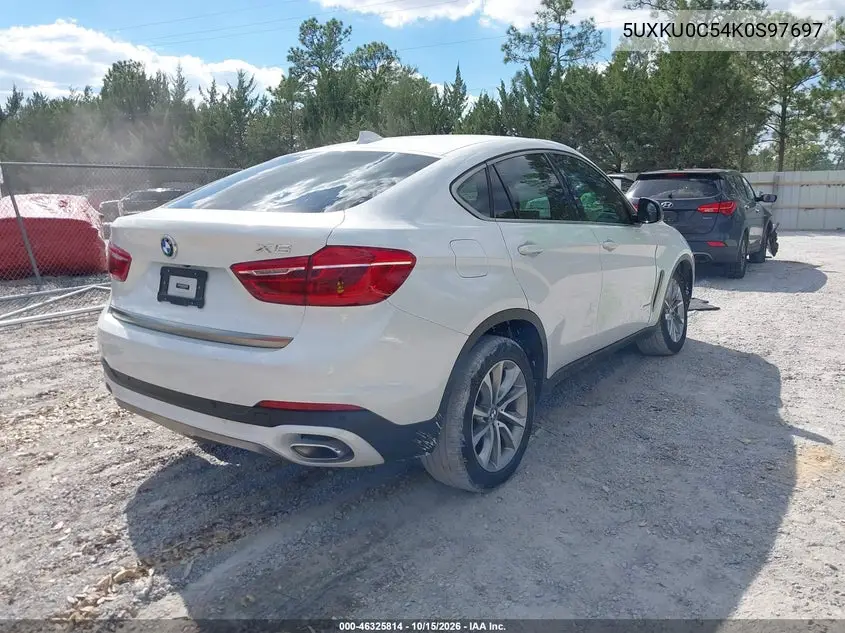 2019 BMW X6 VIN 5UXKU0C54K0S97697 — фото 4