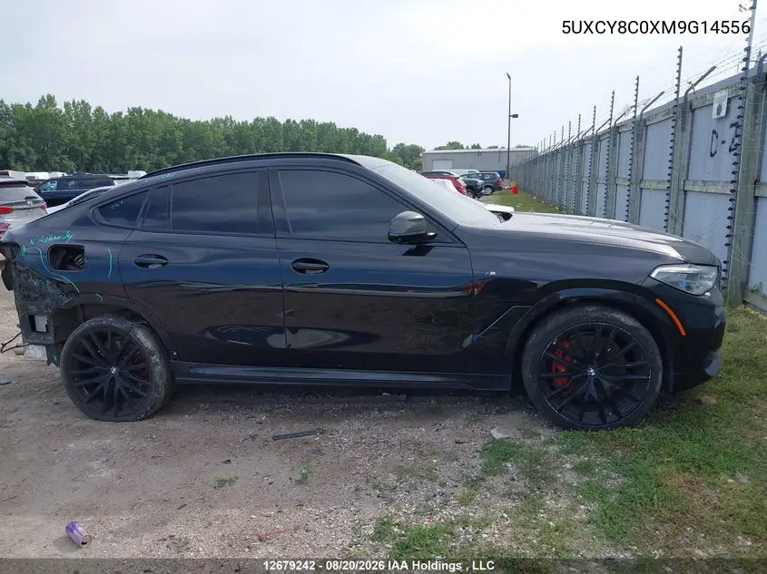 2021 BMW X6 VIN 5UXCY8C0XM9G14556 — фото 14