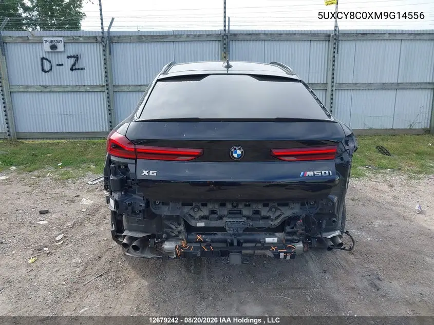 2021 BMW X6 VIN 5UXCY8C0XM9G14556 — фото 17