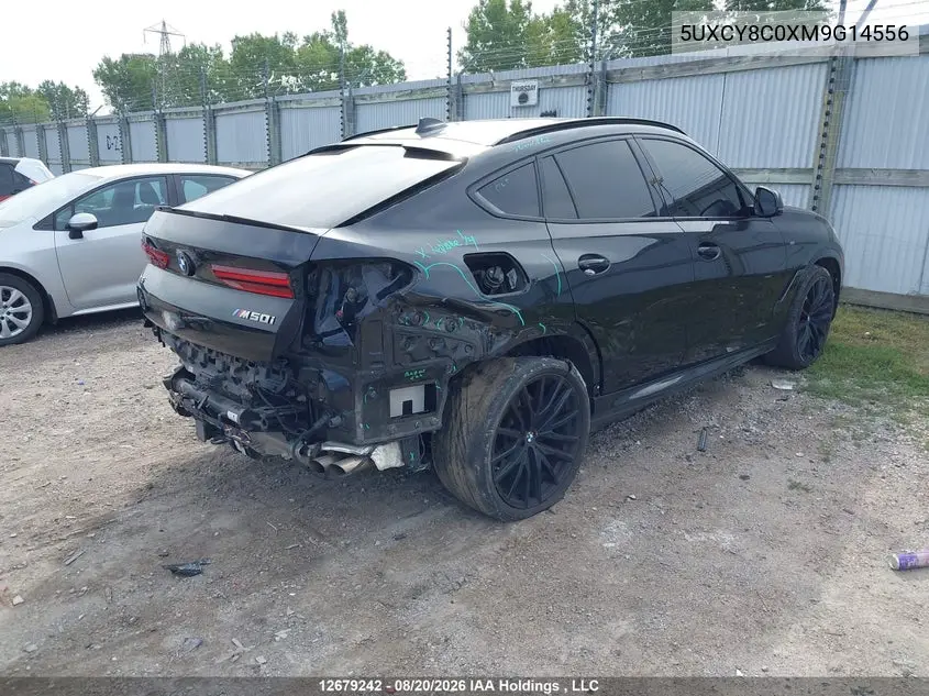 2021 BMW X6 VIN 5UXCY8C0XM9G14556 — фото 4