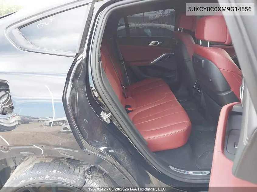2021 BMW X6 VIN 5UXCY8C0XM9G14556 — фото 8