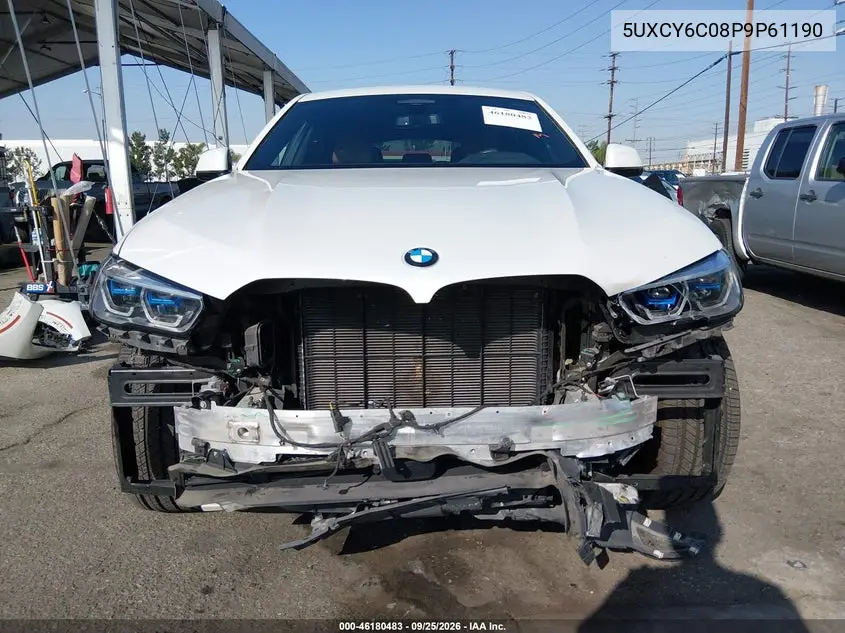 2023 BMW X6 VIN 5UXCY6C08P9P61190 — фото 13