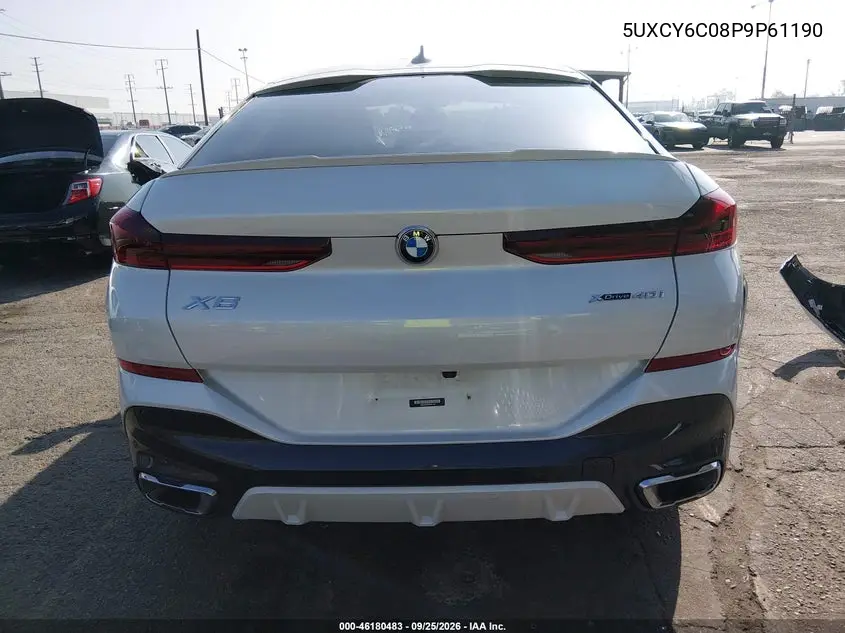 2023 BMW X6 VIN 5UXCY6C08P9P61190 — фото 17