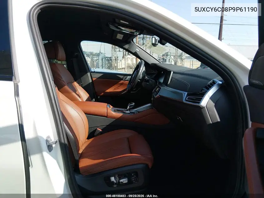 2023 BMW X6 VIN 5UXCY6C08P9P61190 — фото 5