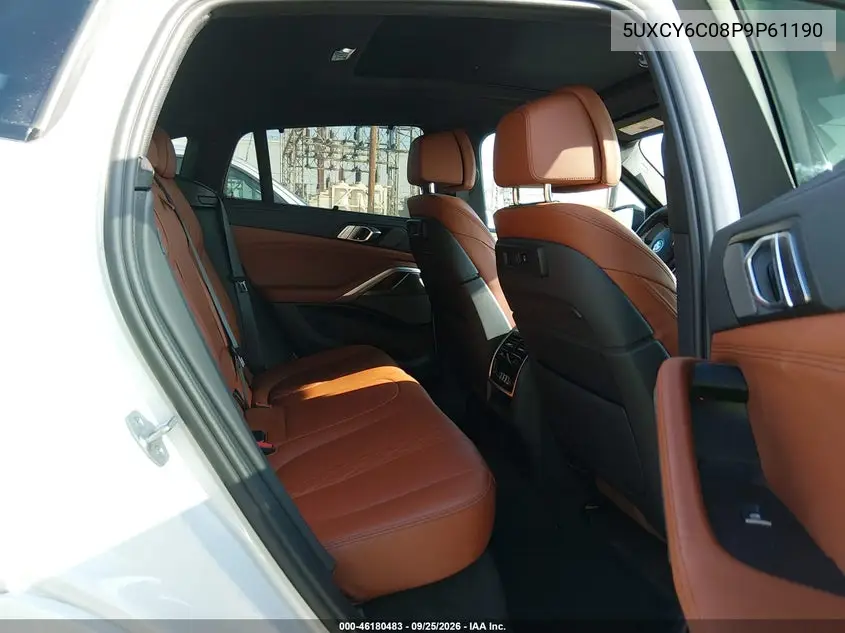 2023 BMW X6 VIN 5UXCY6C08P9P61190 — фото 8