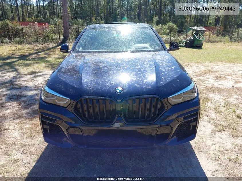 2023 BMW X6 VIN 5UXCY6C06P9P49443 — фото 12