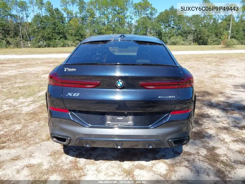 2023 BMW X6 VIN 5UXCY6C06P9P49443 — фото 16