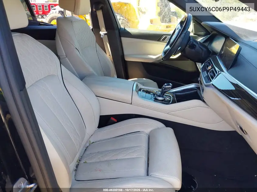 2023 BMW X6 VIN 5UXCY6C06P9P49443 — фото 5