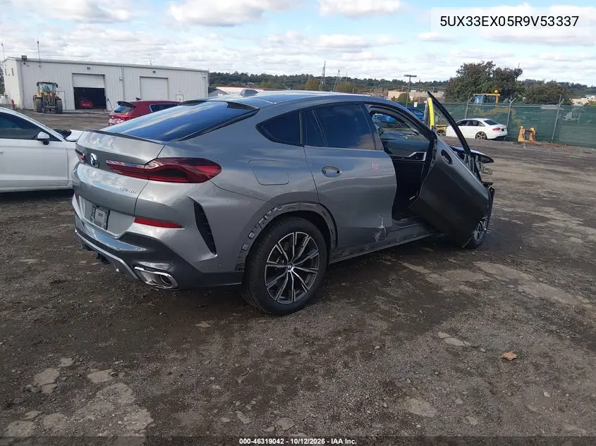 2024 BMW X6 VIN 5UX33EX05R9V53337 — фото 4