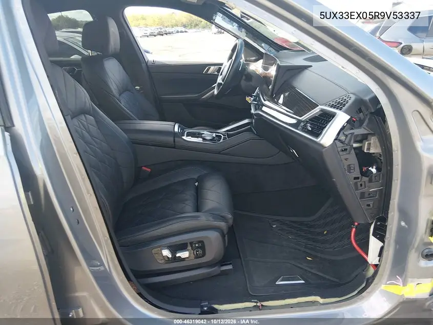 2024 BMW X6 VIN 5UX33EX05R9V53337 — фото 5