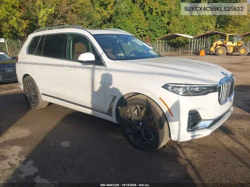 BMW X7 2019, VIN 5UXCX4C55KLS35632