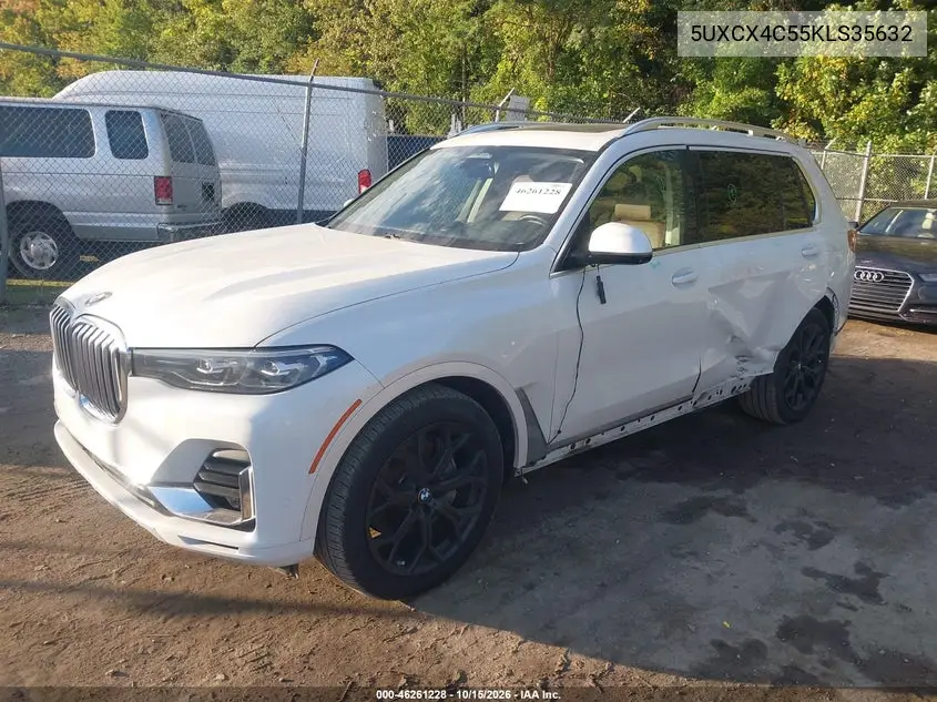 2019 BMW X7 VIN 5UXCX4C55KLS35632 — фото 2