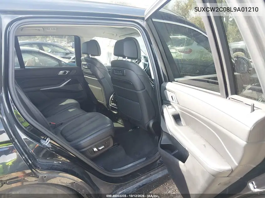 2020 BMW X7 VIN 5UXCW2C08L9A01210 — фото 5