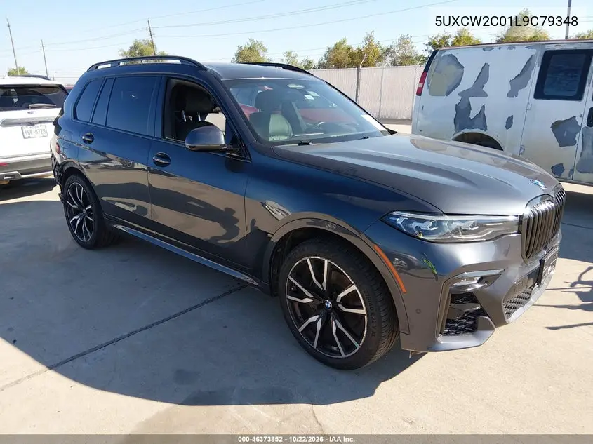 BMW X7 2020, VIN 5UXCW2C01L9C79348