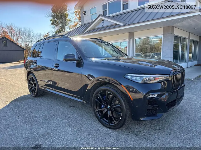 BMW X7 2020, VIN 5UXCW2C05L9C18097