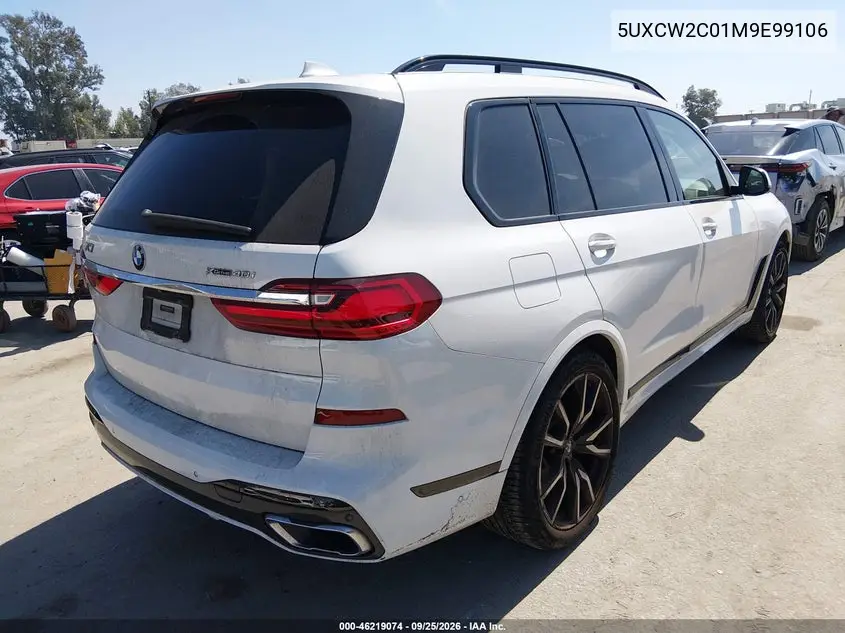2021 BMW X7 VIN 5UXCW2C01M9E99106 — фото 4