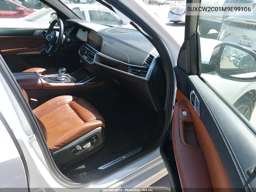2021 BMW X7 VIN 5UXCW2C01M9E99106 — фото 5