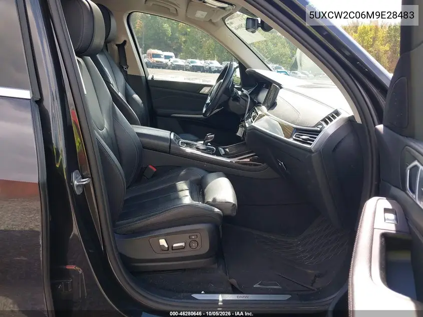 2021 BMW X7 VIN 5UXCW2C06M9E28483 — фото 5