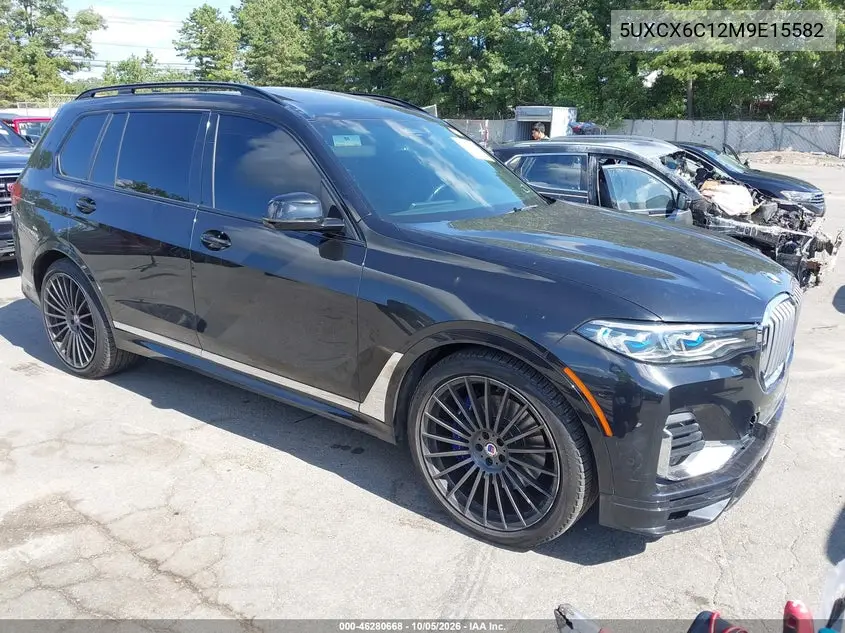 BMW X7 2021, VIN 5UXCX6C12M9E15582