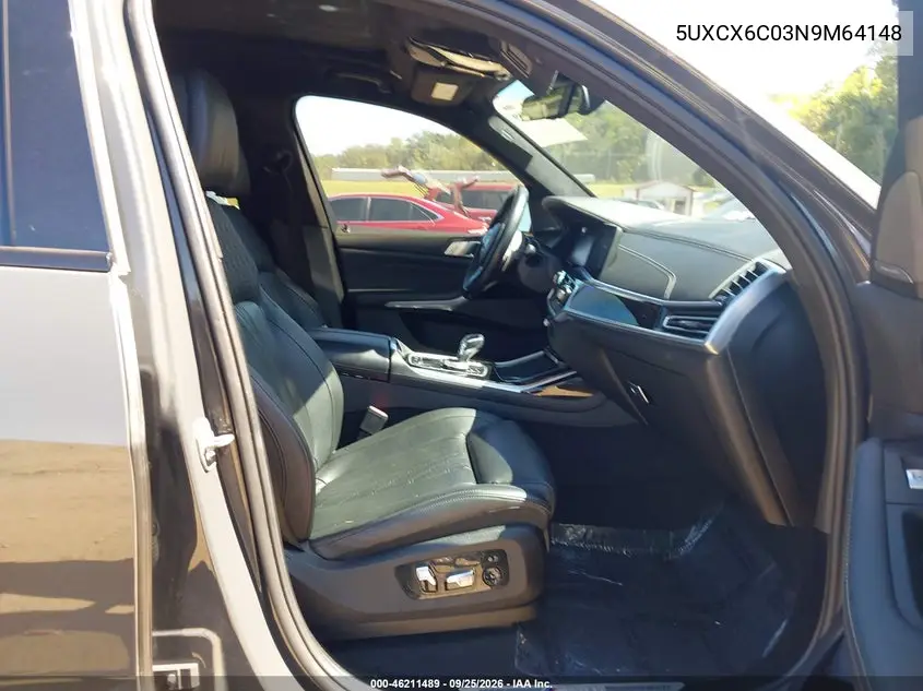 2022 BMW X7 VIN 5UXCX6C03N9M64148 — фото 5