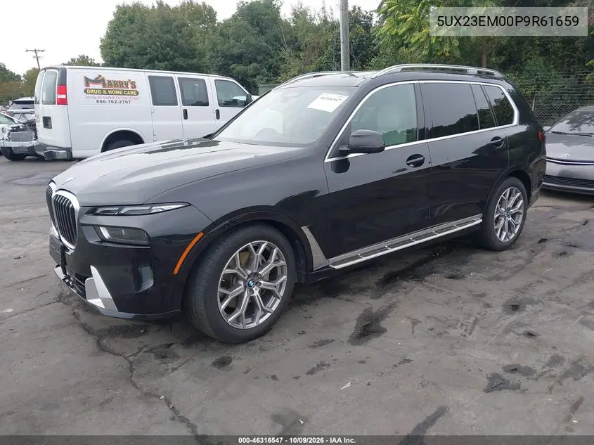 2023 BMW X7 VIN 5UX23EM00P9R61659 — фото 2