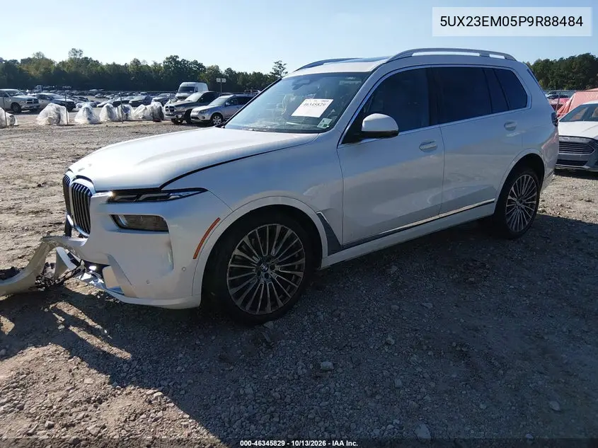 2023 BMW X7 VIN 5UX23EM05P9R88484 — фото 2