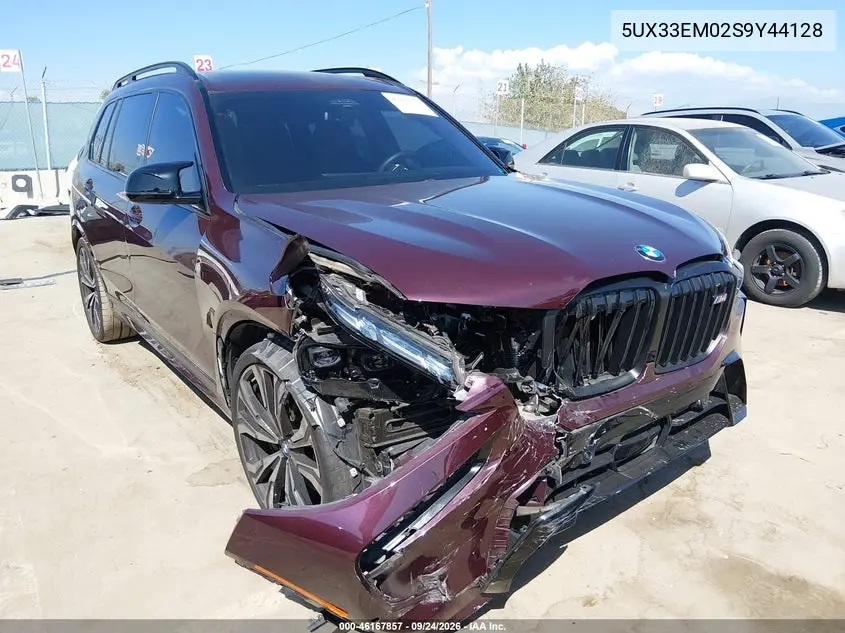 BMW X7 2025, VIN 5UX33EM02S9Y44128