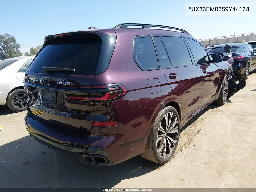 2025 BMW X7 VIN 5UX33EM02S9Y44128 — фото 4