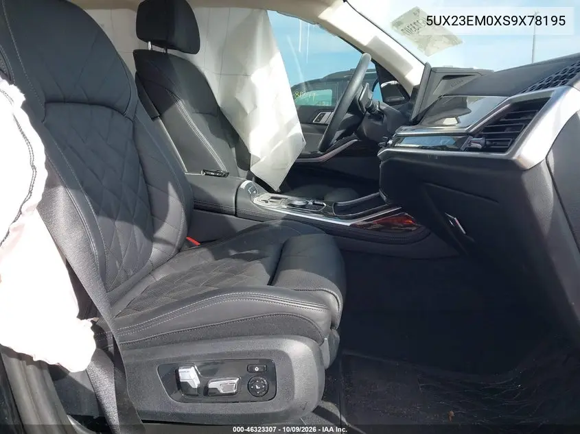 2025 BMW X7 VIN 5UX23EM0XS9X78195 — фото 5