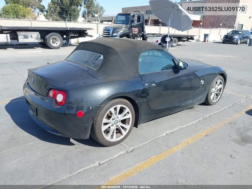 2005 BMW Z4 VIN 4USBT53525LU09170 — фото 4
