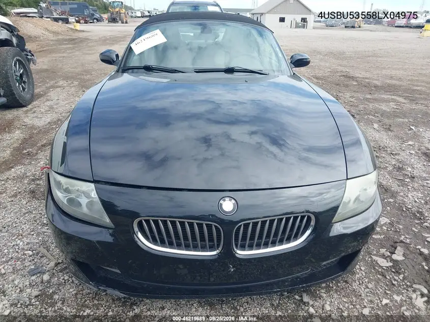 2008 BMW Z4 VIN 4USBU53558LX04975 — фото 12