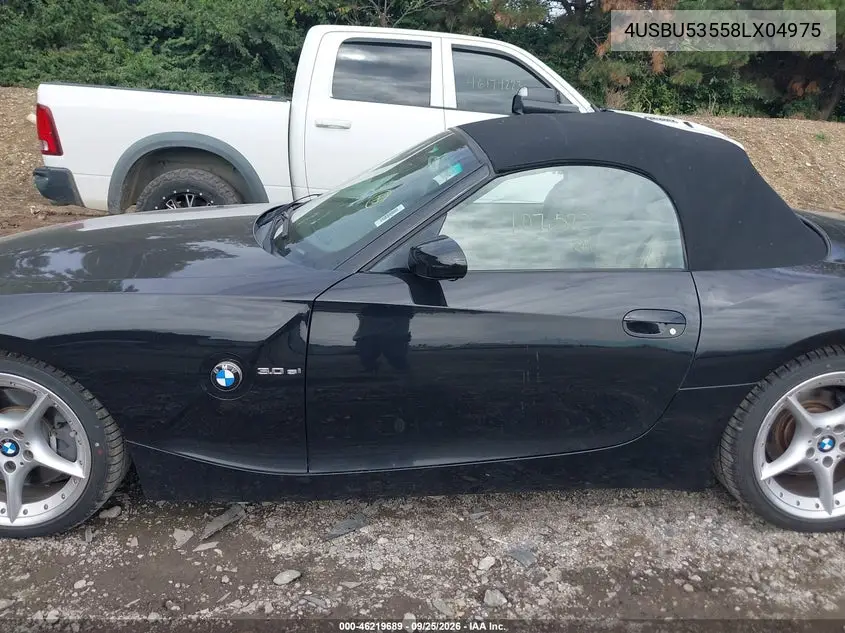 2008 BMW Z4 VIN 4USBU53558LX04975 — фото 14