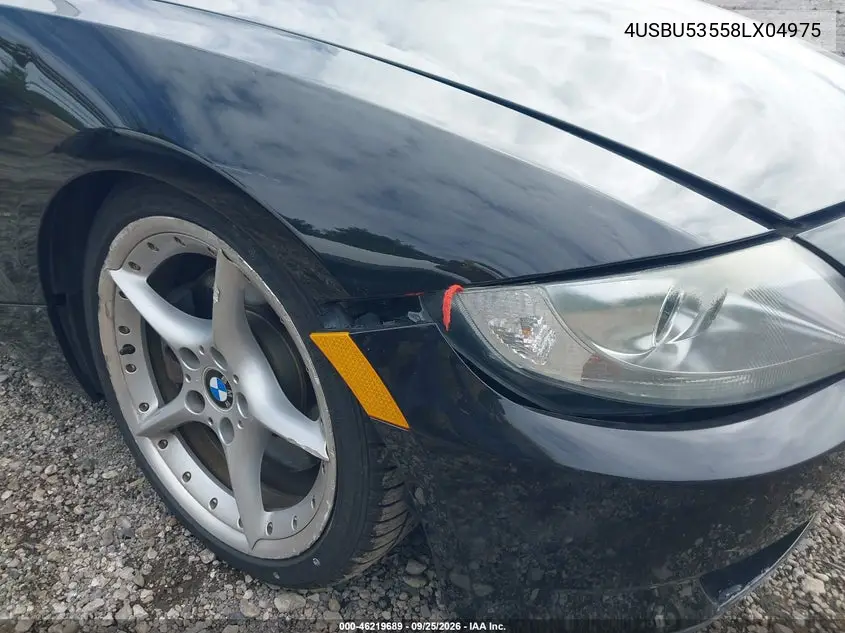 2008 BMW Z4 VIN 4USBU53558LX04975 — фото 6