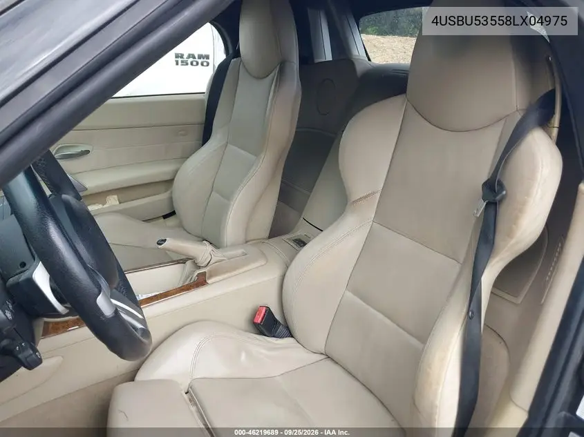 2008 BMW Z4 VIN 4USBU53558LX04975 — фото 8