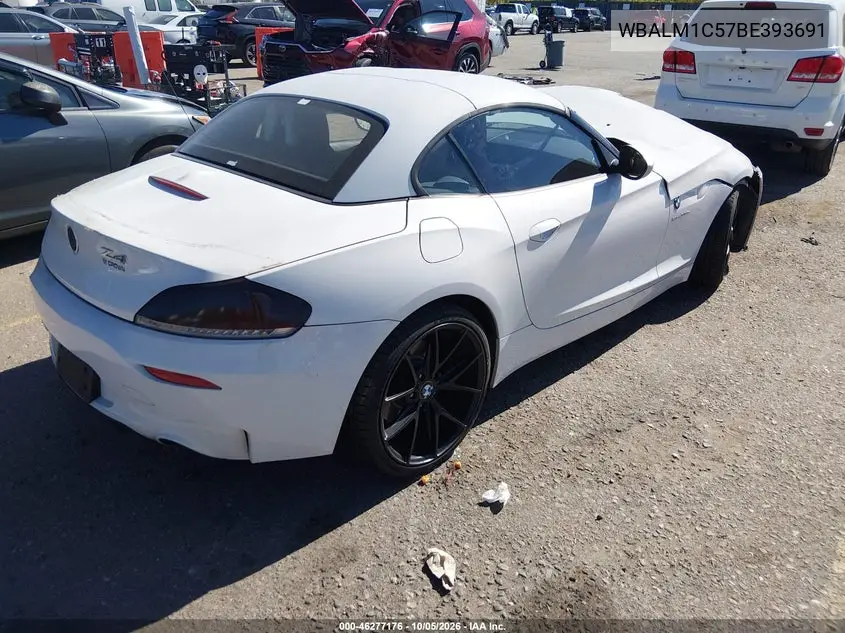 2011 BMW Z4 VIN WBALM1C57BE393691 — фото 4
