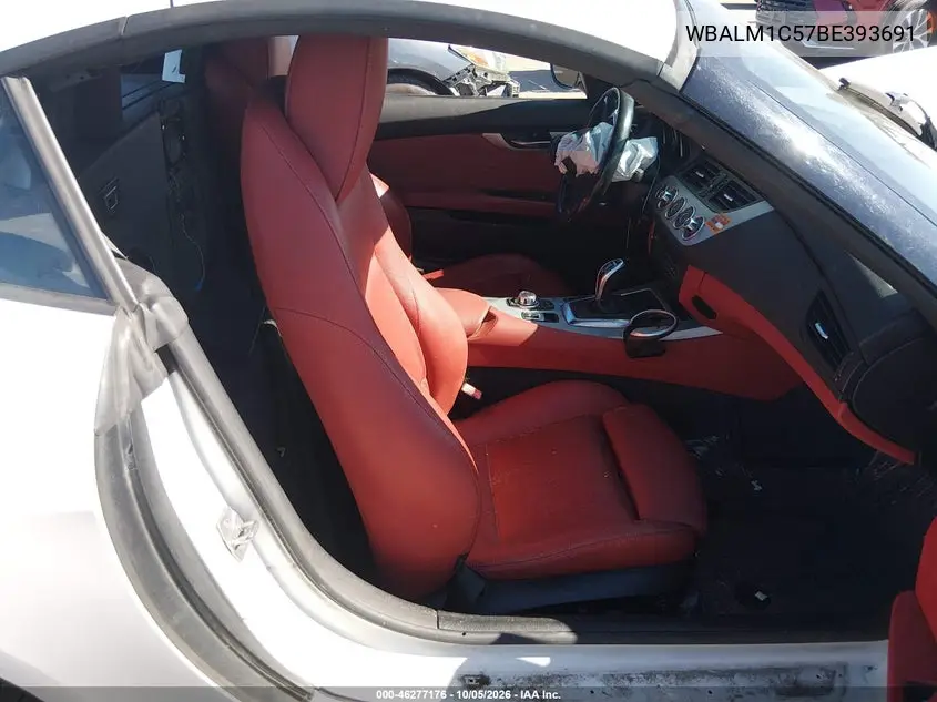 2011 BMW Z4 VIN WBALM1C57BE393691 — фото 5
