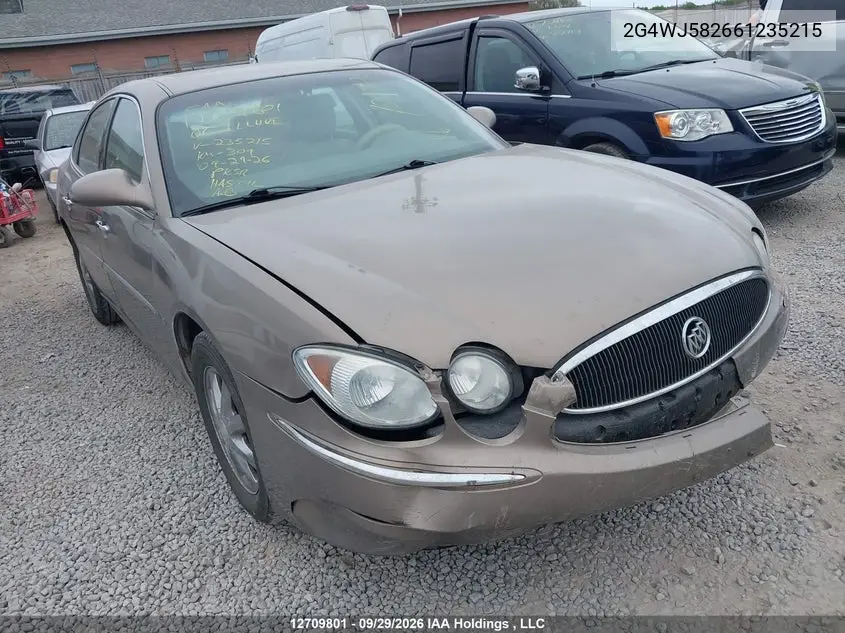 BUICK ALLURE 2006, VIN 2G4WJ582661235215