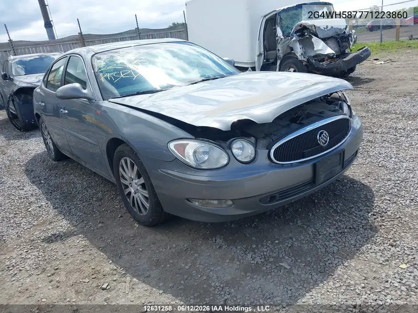BUICK ALLURE 2007, VIN 2G4WH587771223860