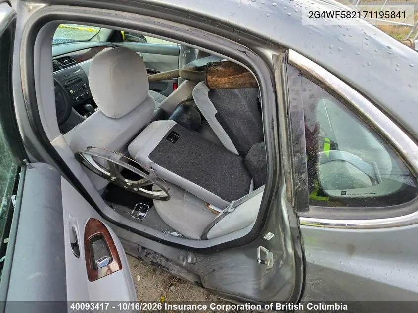 2007 BUICK ALLURE VIN 2G4WF582171195841 — фото 19