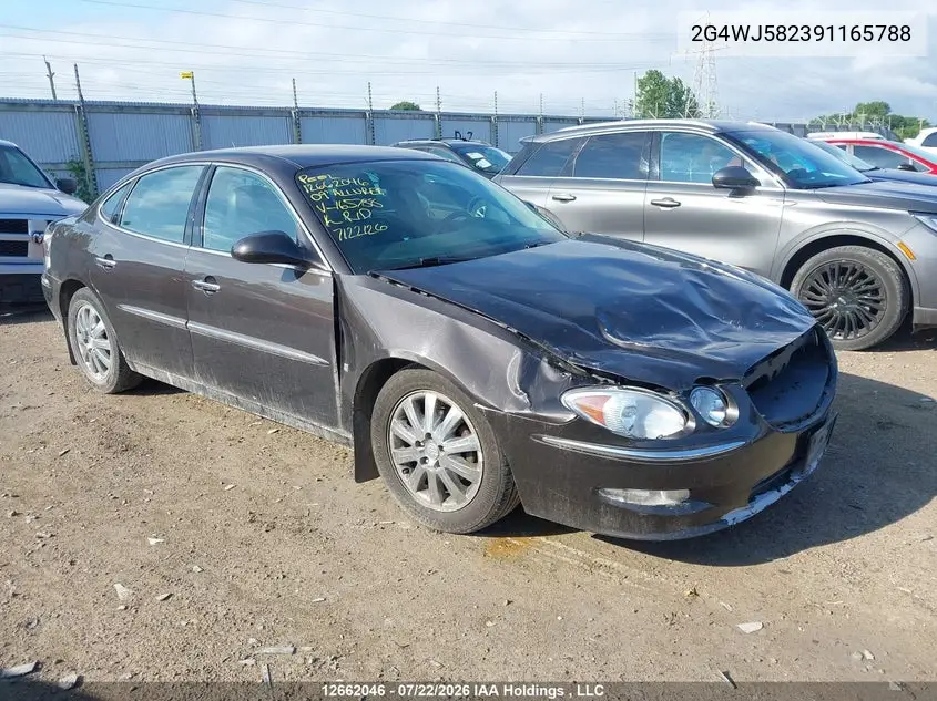 BUICK ALLURE 2009, VIN 2G4WJ582391165788