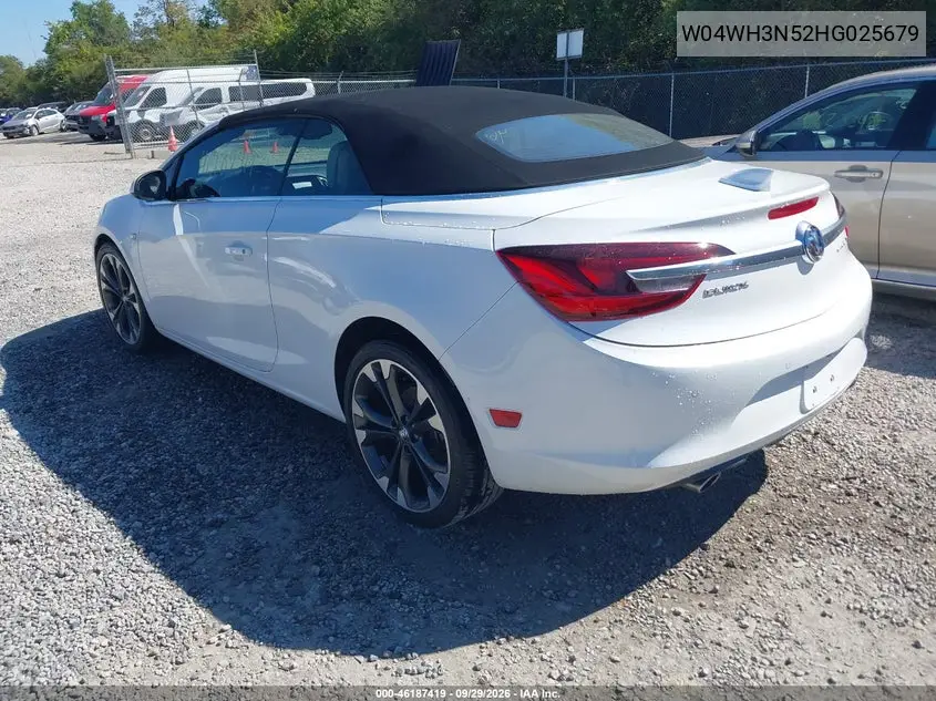 2017 BUICK CASCADA VIN W04WH3N52HG025679 — фото 3